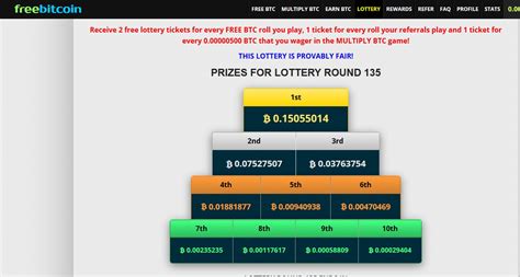 free bitcoin lottery|WIN FREE BITCOIN EVERY HOUR WITH .